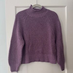American Eagle Outfitters Plum Turtleneck Sweater